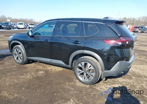 2021 Nissan Rogue Sv Intelligent Awd из США, поврежденный, VIN 5N1AT3BB2MC699157